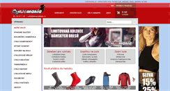 Desktop Screenshot of cyklomania.cz